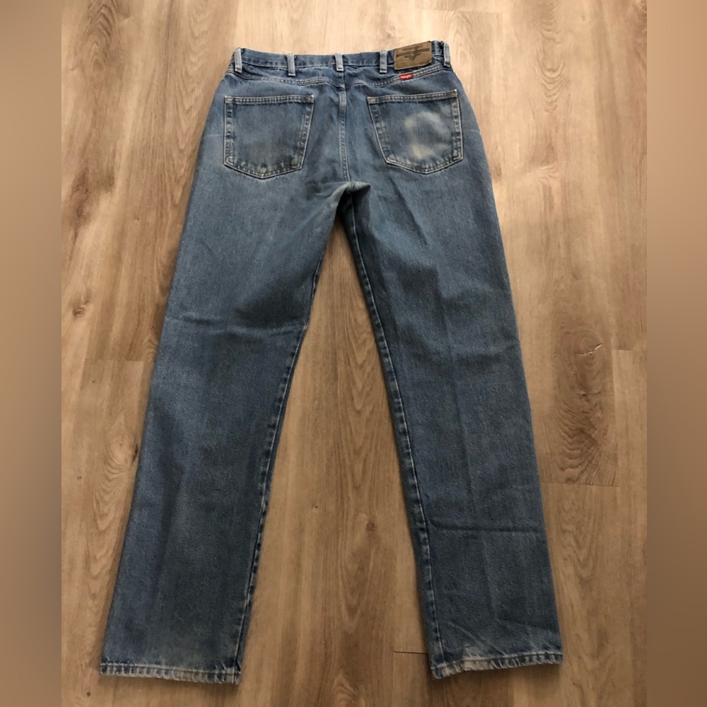 ✨ Men’s Wrangler Regular Fit Jeans 34x34 ✨ - Picture 3 of 5